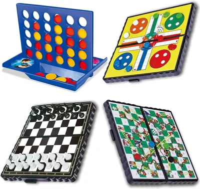 Image de Mini-jeux de société (4 ensembles)