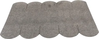 Obrázek produktu pro Střešní šindele "Biberschwanz" (100 mm) – barva: šedá