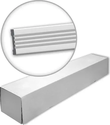 Zdjęcie produktu dla Profhome 651702-box 1 pudełko z 30 listwami Listwa ścienna Fryz | 60 m