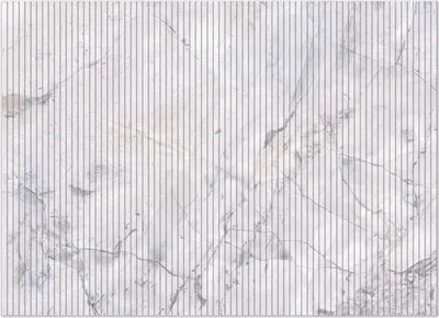 Produktbild von Wallario Duschmatte Antirutschmatte Badmatte Fußmatte Graue Marmor-Optik, Größe ca. 90 x 65 cm