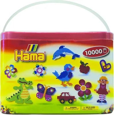 Zdjęcie produktu dla Hama Beads 202-67, Zestaw artystyczny dla dzieci, 5 lat(a), PCW, Wielobarwny, 10000 szt.
