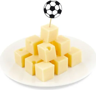 Produktbild von Fussball EM WM Party-Holz-Picks Picker 120 Stück