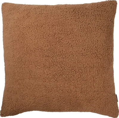 Produktbild von Kissen - Hellbraun - 45 x 45 cm - Teddyfelloptik