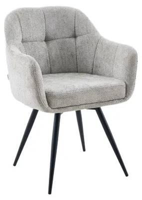 Produktbild von HOMLA COMODO Stuhl in Stoff beige 59x58x84 cm