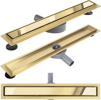 Obrázok produktu pre Lineárny Sprchový Odtok Rea Neox Pro 600 Gold