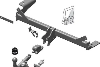 Produktbild von BRINK 547700 Anhängerkupplung 1800kg Max für LAND ROVER Range Rover Evoque (L538)