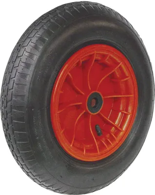 Produktbild von Schubkarrenrad 4,00-8 PVC 4ply Gleitlager 160 kg Werkzeug Räder Wheeltech 9005020