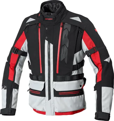Produktbild von SPIDI ALLROAD Textiljacke grau-rot M