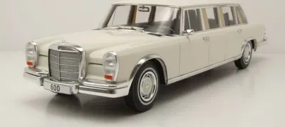 Produktbild von MCG 18188 Mercedes 600 W100 Pullman 1969 weiß 1:18