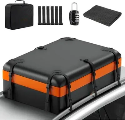 Image de Coffre de toit gonflable noir