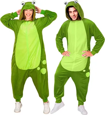 Produktbild von Overall Frosch Kostüm grün L/XL