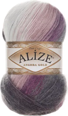 Produktbild von Alize Angora Gold Batik 100g Farbverlaufsgarn 20% Wolle Winterwolle Häkelgarn