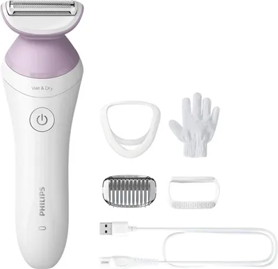 Productafbeelding van Lady Shaver Serie 6000, modelnummer BRL136/00 (wit)