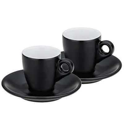 Obrázek produktu pro Kela Espressotassen-Set, Sada, Černá, Keramický, Pohár, Espresso, 1 kusů