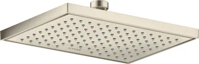 Zdjęcie produktu dla hansgrohe AXOR ShowerSolutions głowica prysznicowa 245/185, 1 rodzaj strumienia, oszczędność wody, 35374820