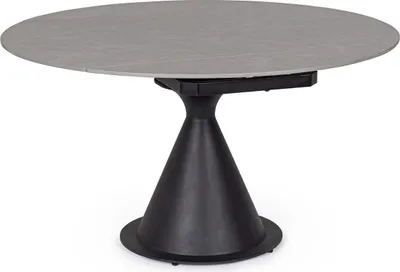 Produktbild von Tisch Jonni 85-135 x 85 x 75 cm Stahl Schwarz