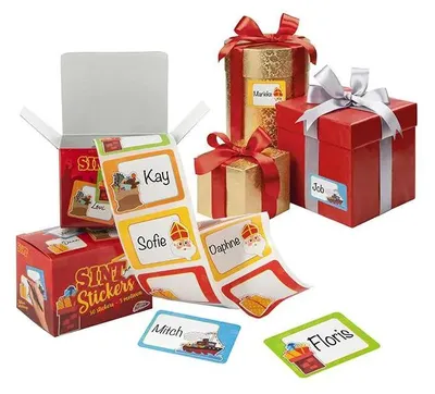 Obrázok produktu pre Nálepky Sinterklaas