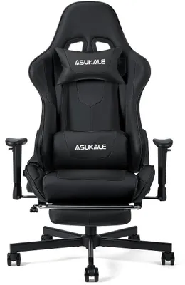 Immagine prodotto di Sedia ergonomica da gaming - Sedia da ufficio - Sedia da gaming - Sedia da ufficio - Sedia per computer - Altezza regolabile