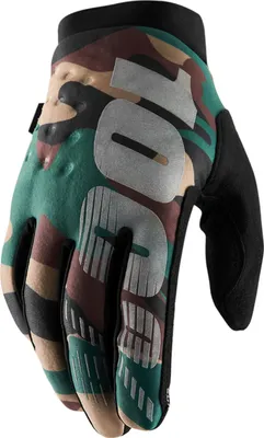 Immagine prodotto di 100% Guanti Brisker Camo/Nero XL Guanti da ciclismo