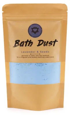 Image de Poudre pour le bain aux graines de lavande et au beurre de karité, 190 g