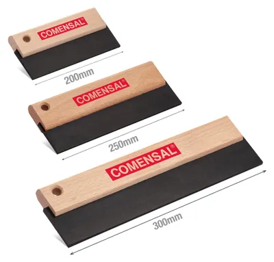 Produktbild von Lagerverkauf! COMENSAL® Gummispachtel - Fliesenspachtel - Fugengummi Holzgriff -