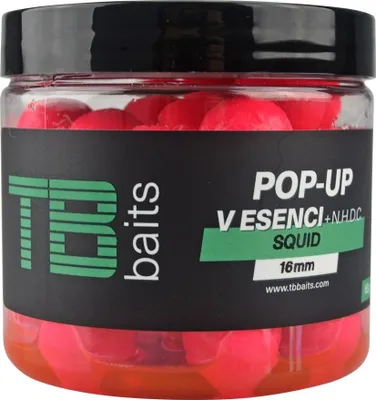Obrázek produktu pro TB Baits plovoucí boilie Pop-Up Squid NHDC 65g Průměr: 16mm