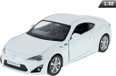 Produktbild von Modell RMZ Toyota 86 im Maßstab 1:32, weiß