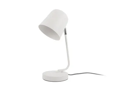 Obrázek produktu pro Kovová stolní lampa ENCANTAR, výška 38,5 cm, bílá