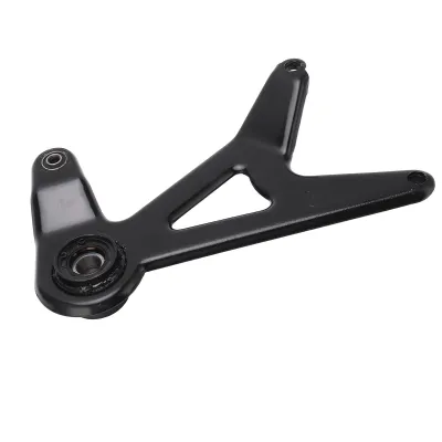 Imagen del producto de Placa de conexión triangular para motocicletas, placa de conexión triangular para scooters, soporte de fijación para tubo de escape de motocicleta, placa de conexión en forma de delta para motocicletas, soporte para tubo de escape de motocicleta, piezas del motor de motocicleta