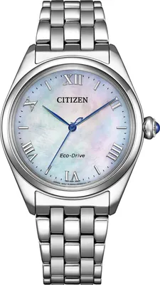 Citizen EM1140-80D Eco-Drive Solar Damenuhr Perlmuttfarben 1