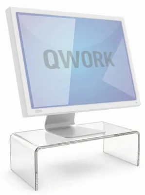 Obrázek produktu pro Solidchoice - Akrylátový stojan na monitor pro počítač a notebook