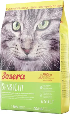 Produktbild von Josera SensiCat Katzen-Trockenfutter 2 kg Adult Leber