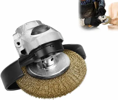 Obrázok produktu pre Kefa na špáry set 5 ks, 125 mm drôtená kefa, pre záhradu