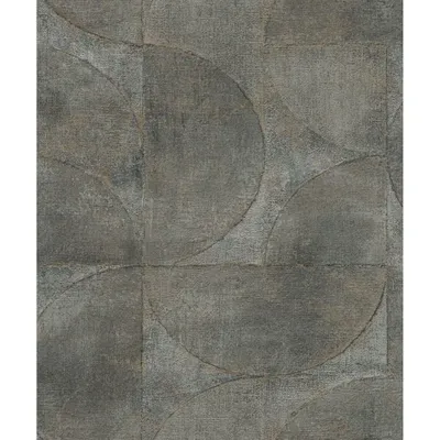 Produktbild von Noordwand Tapete Vintage Deluxe Graphic Circle Look Metallic-Grün