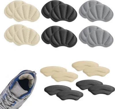 Produktbild von Famanu Hielpads Doppelseitig Selbstklebend - 10 Paar Unsichtbare Hielstickers