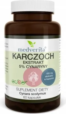 Produktbild von Medverita Artischockenextrakt 5 % Cynarin 120 Kapseln