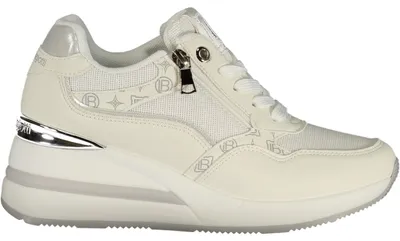 Produktbild von Eleganter Damensneaker in Weiß aus Kalbsleder mit Reißverschluss