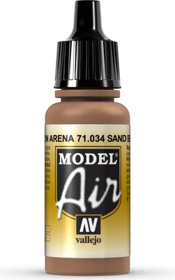 Produktbild von Vallejo 71.034, Braun, Acrylfarbe, Flüssigkeit, 17 ml, 1 Stück(e)