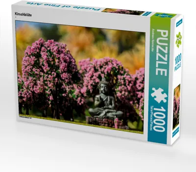 Produktbild von CALVENDO Puzzle Kirschblüte 1000 Teile Puzzle quer | 1000 Teile Lege-Größe 64x48cm Foto-Puzzle für glückliche Stunden
