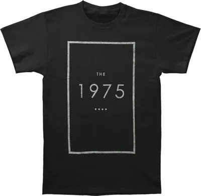 Produktbild von The 1975 - T-Shirt für Herren/Damen Uni RO9114 (M) (Schwarz)