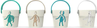 Produktbild von Matchstick Monkey Badezeit Spieleimer, Stapeleimer