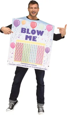 Produktbild von Blow Me Kostüm als Männer Verkleidung für JGA und Karneval