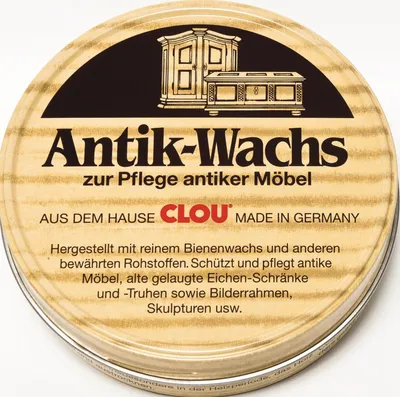 Produktbild von Antikwachs fest natur 200 ml Dose CLOU