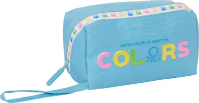Produktbild von Safta Big Square Benetton Federmäppchen Blau  Mann Blau One Size