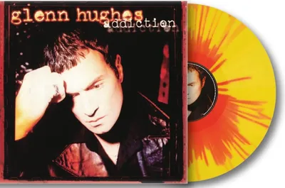 Produktbild von Glenn Hughes: Addiction (Limited Numbered Edition) (Sunburst Yellow/Red Vinyl)