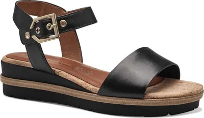 Produktbild von Tamaris Damen Klassische Sandalen 1-28222-42 001 Farbe: Schwarz Größe: 39