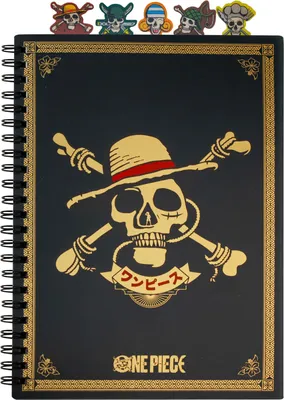 Obrázok produktu pre Notatnik z twardą oprawą "Straw Hat Pirates" - 160 stron, 14,5 x 21 cm