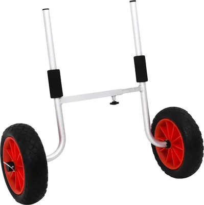 Produktbild von vidaXL Kajak-Trolley 90 kg Aluminium