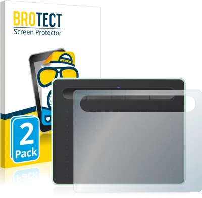 Produktbild von 2x BROTECT Schutzfolie für Wacom Intuos S Bluetooth Displayschutz Displayschutzfolie Folie Matt Entspiegelungsfolie
