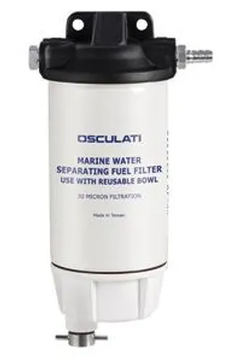 Immagine prodotto di Separatore acqua/carburante con serbatoio in alluminio, 1 pezzo